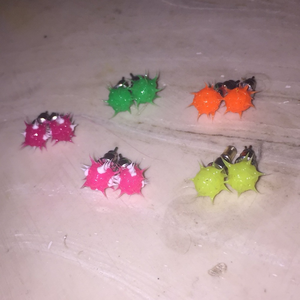 Colorful earrings